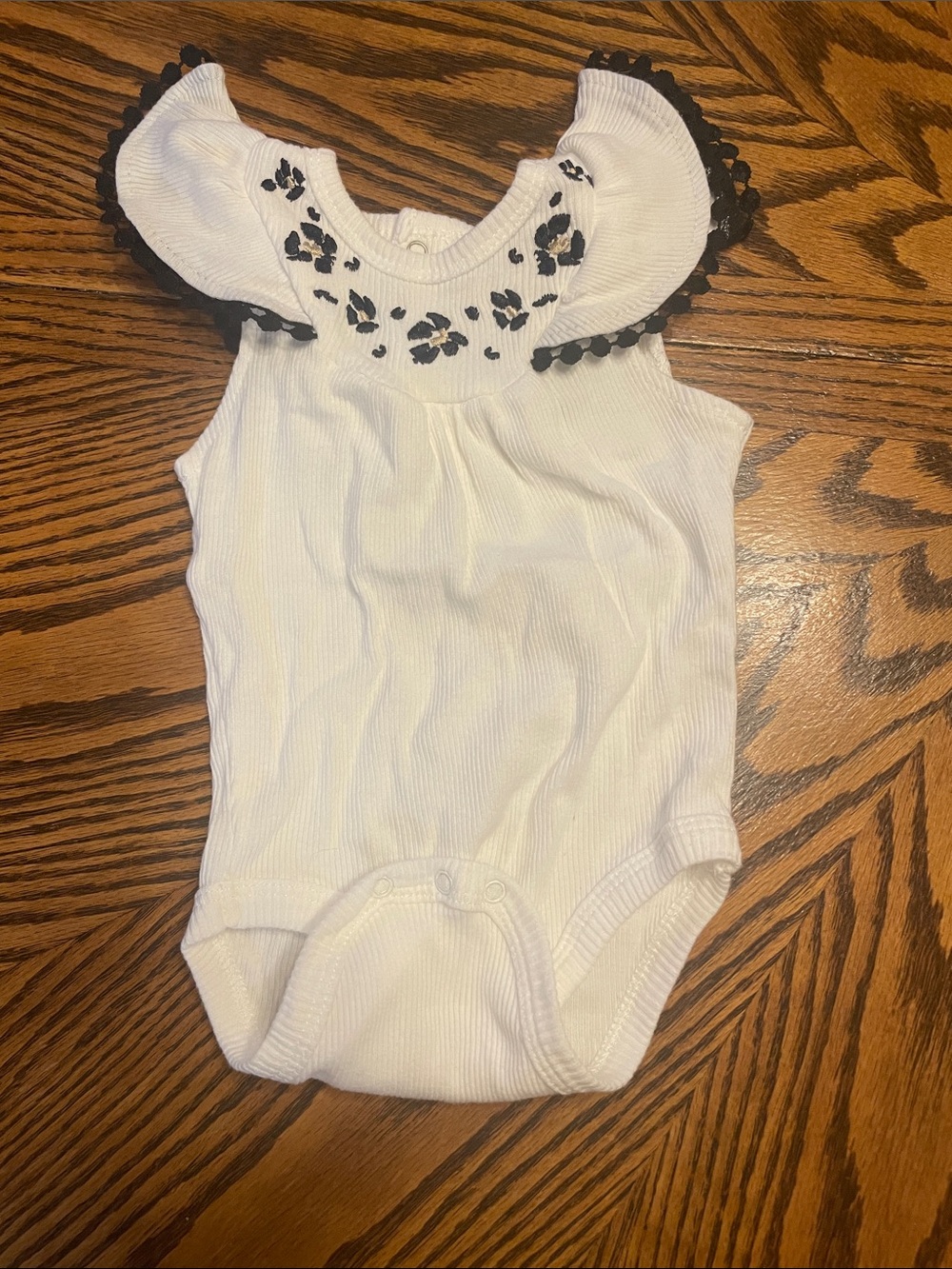 Rachel Zoe Infant Girl’s 3 Piece Leopard Outfit Size 6-9 Months - Picture 3 of 5